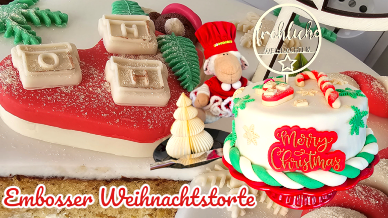 Embosser Weihnachtstorte