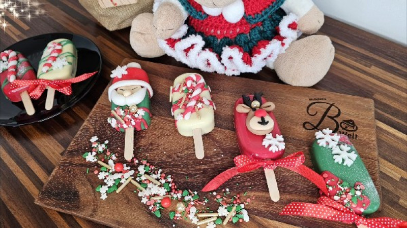 Backkurs: Cakesicles Weihnachten