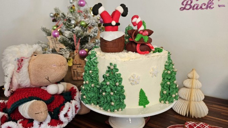 Backkurs: Besinnliche Weihnachtstorte