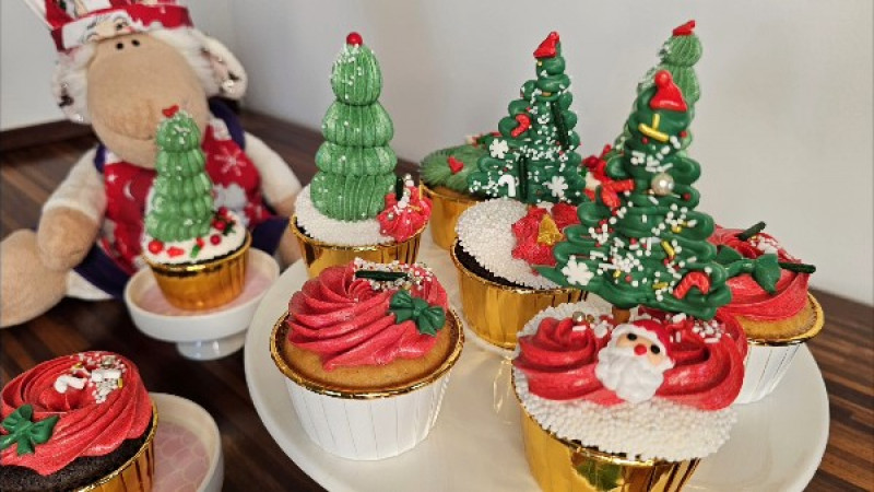 Backkurs: Cupcakes Weihnachten