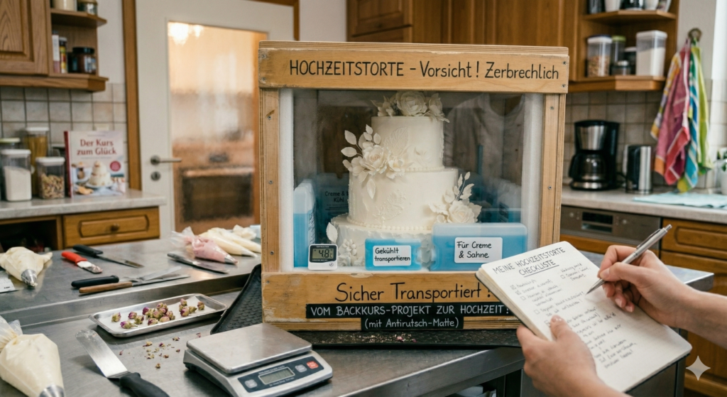 Hochzeitstorte kühlen – Kühlkette für Sahne und Creme