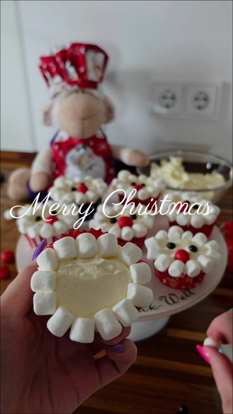 Merry Christmas Kids Cupcakes