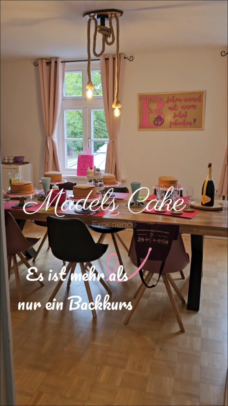 Mädels Backkurs & Cake Experience
